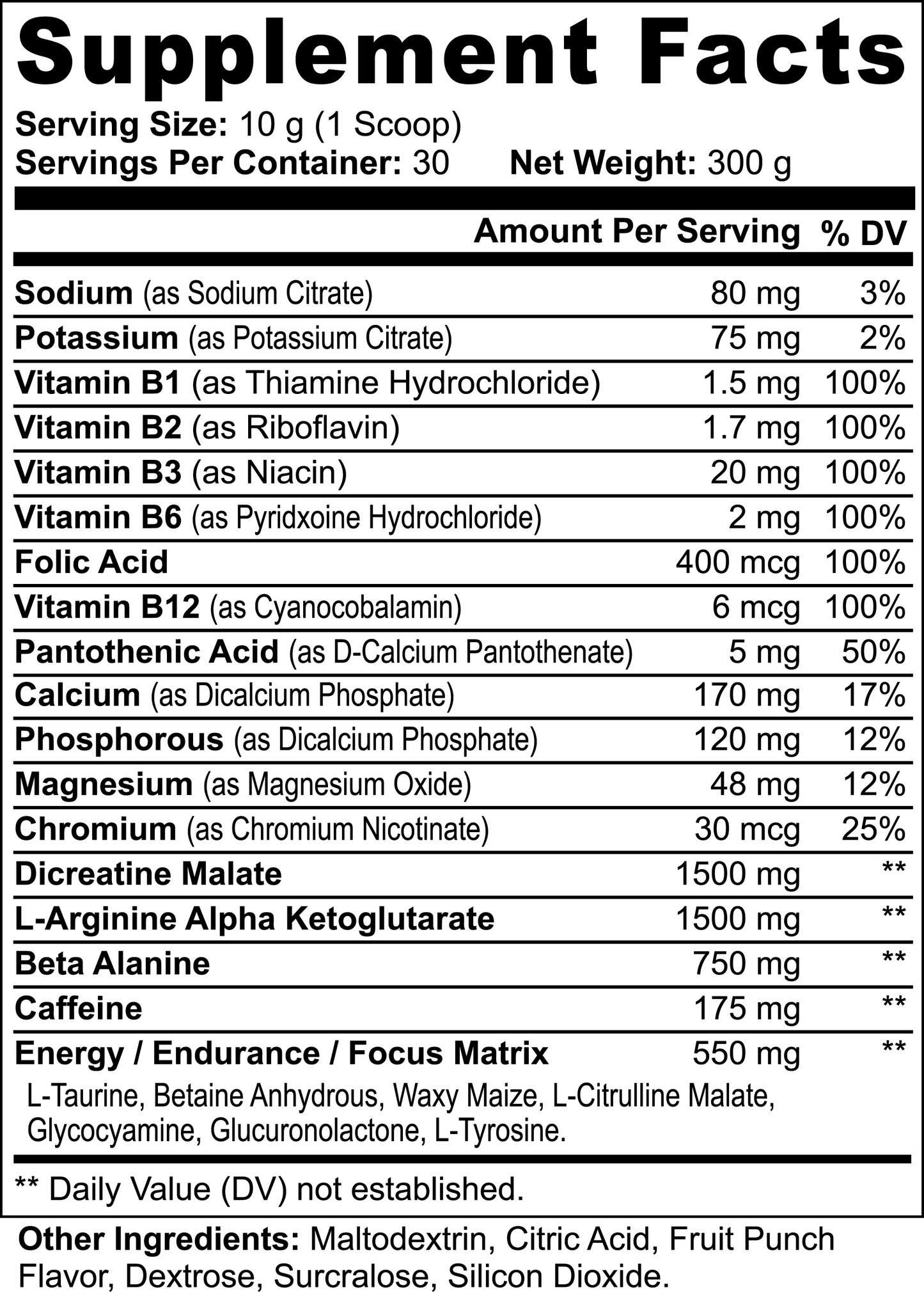 Nitric Shock Pre Workout for Explosive Energy, Endurance & Pump – Boost Performance, Focus & Strength with Nitric Oxide Formula